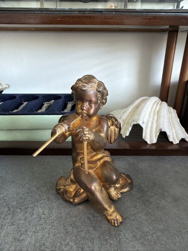 Ange putti chérubin statuette - chérubin,