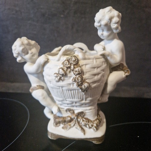 Biscuit porcelaine putti - biscuit,