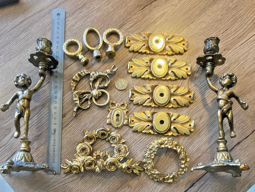 Ancien lot de bronze - **ancien,