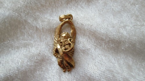 Ancien pendentif argent - ancien, en